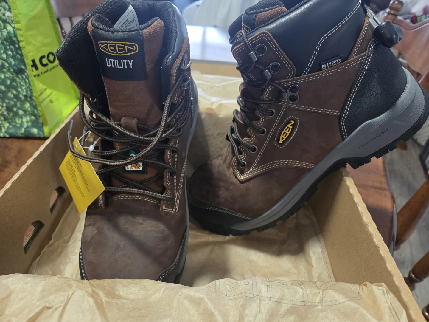 KEEN Utility Work Boots winter boots - Size 9EE