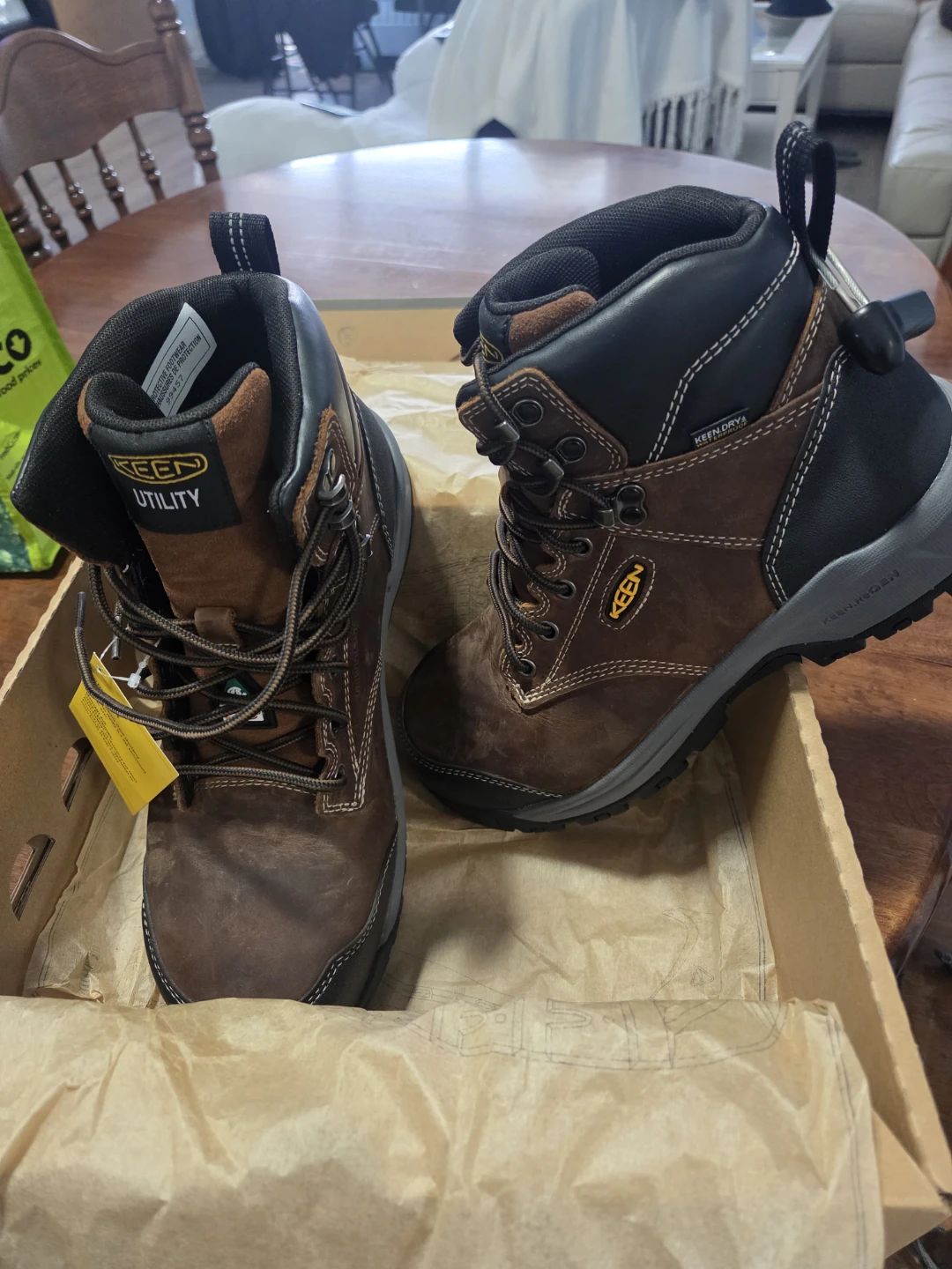 KEEN Utility Work Boots winter boots - Size 9EE - photo 2
