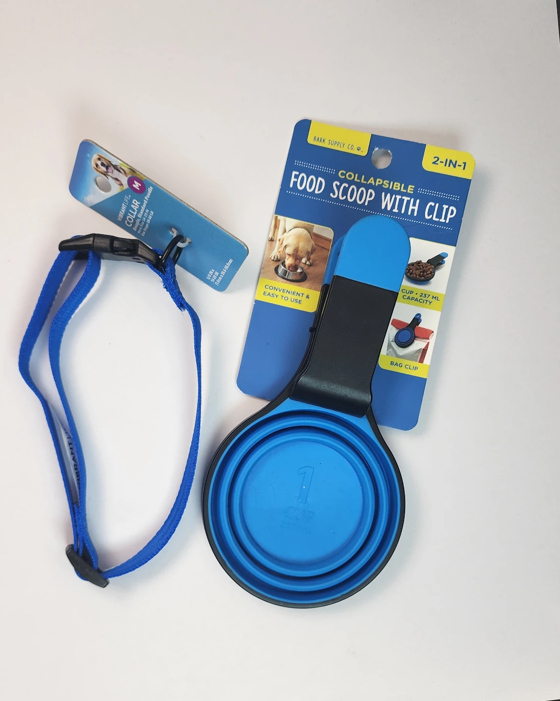 Collar para perros M y cuchara de comida Dog