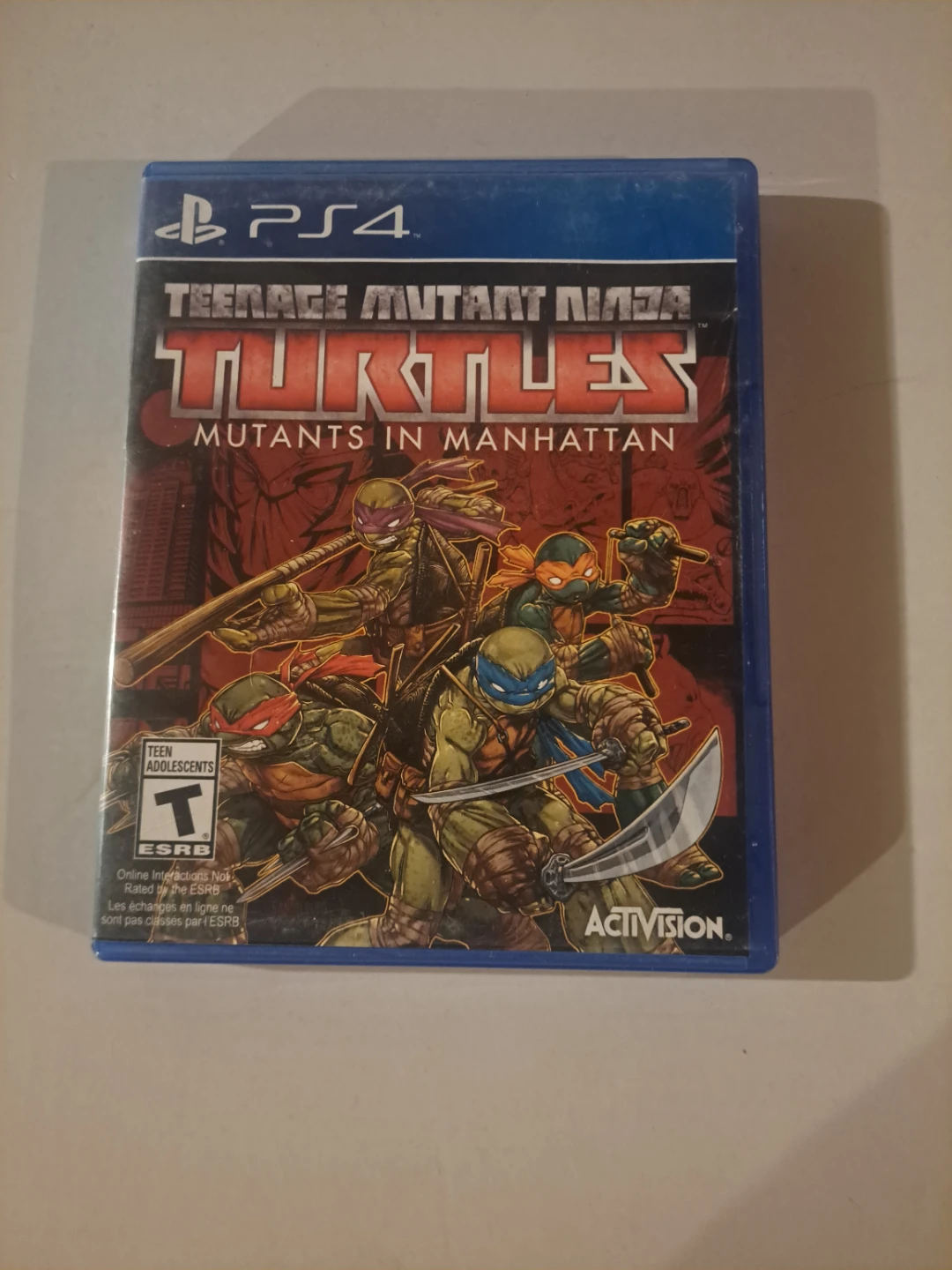 Teenage Mutant Ninja Turtles: Mutants in Manhattan PS4 Game
