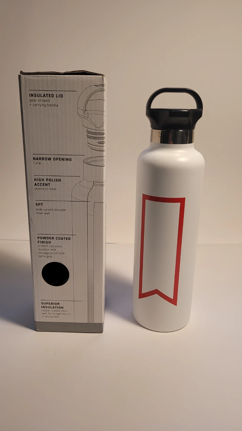Michelob ULTRA H2OGo Beer Run 24 oz Stainless Steel Water Bottle - photo 2