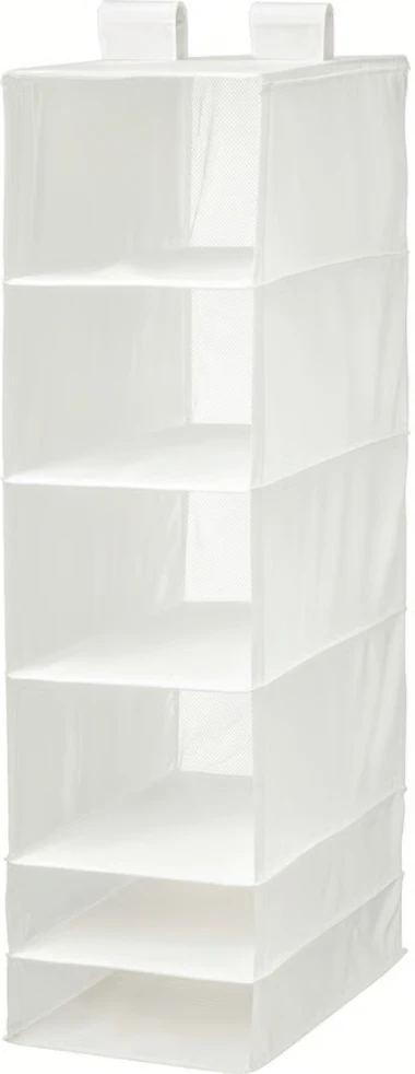 Hanging Closet Organizer - White - photo 3
