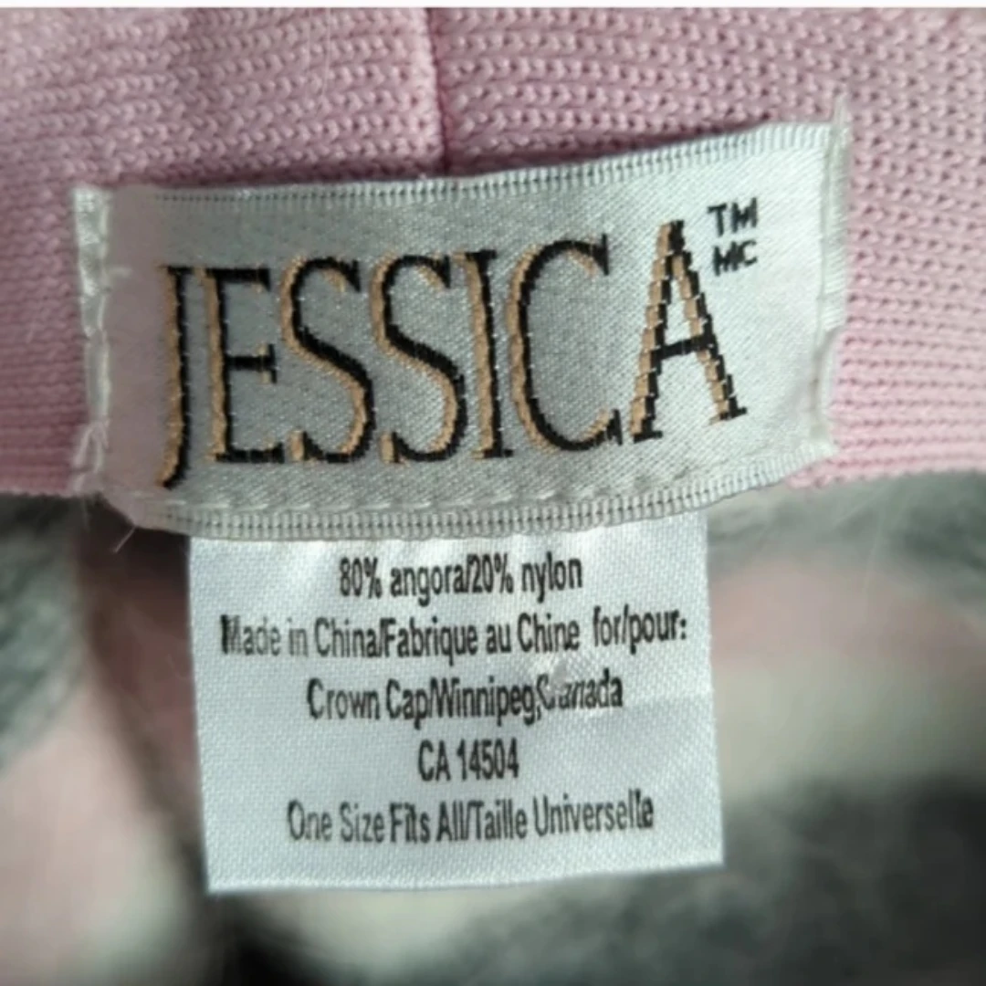 Striped Angora Bucket Hat - photo 4
