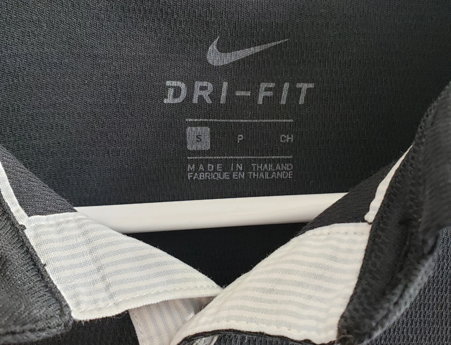 Nike Dri-FIT Polo Shirt - Black - Size Small - photo 2