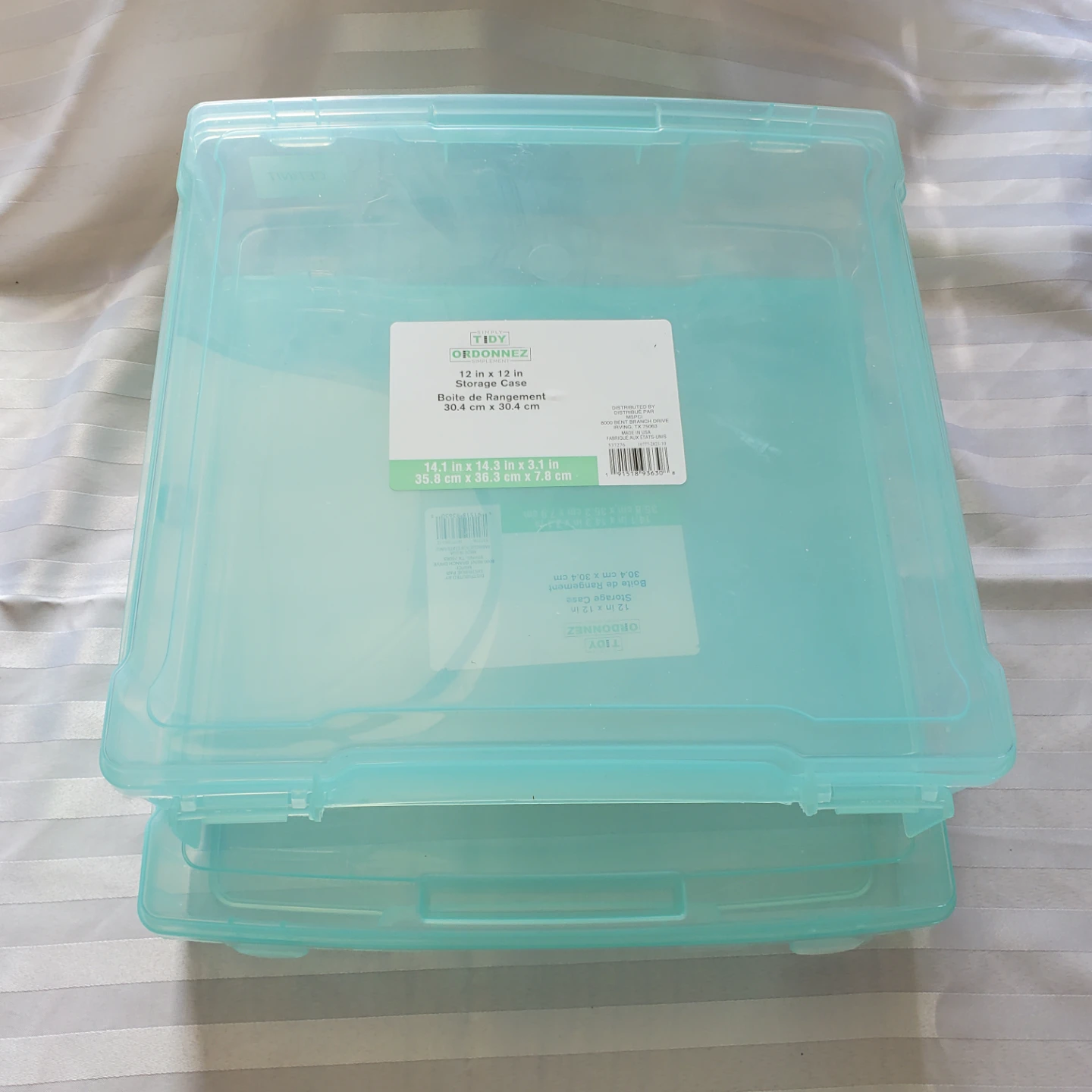 Tidy Ordonnez 12x12 inch Storage Case