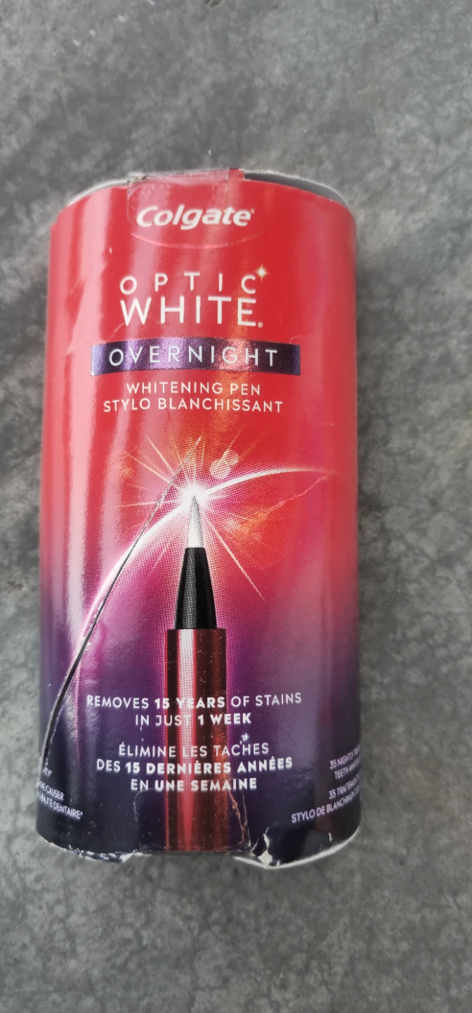 Colgate Optic White Overnight Whitening Pen