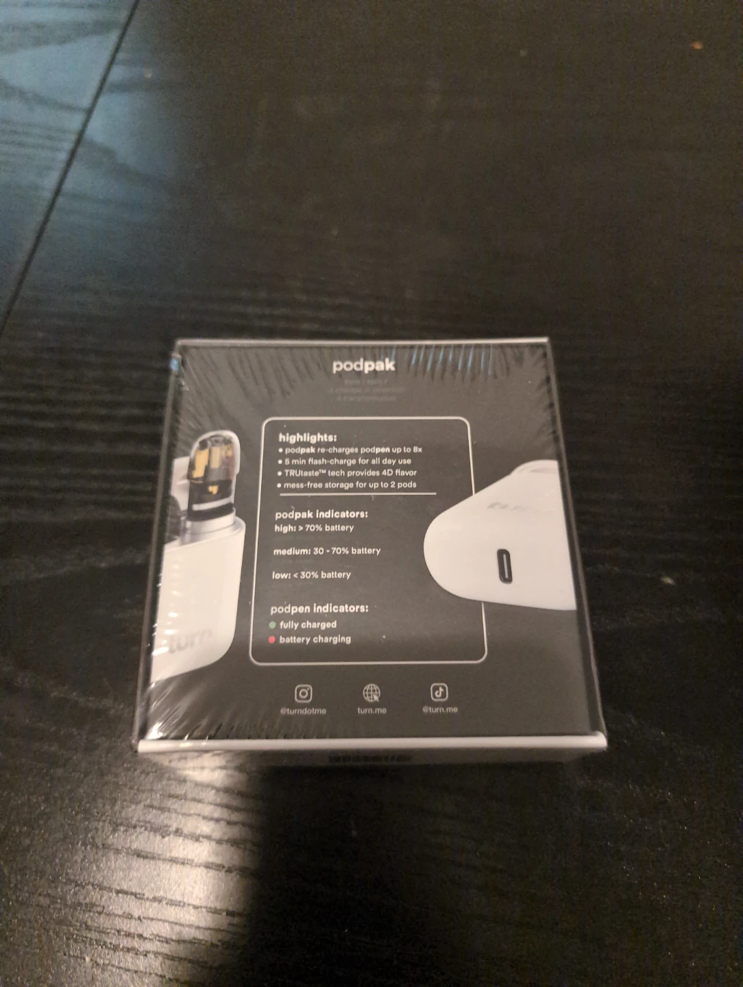 Turn Podpak White Charging Case 🥕 - photo 2
