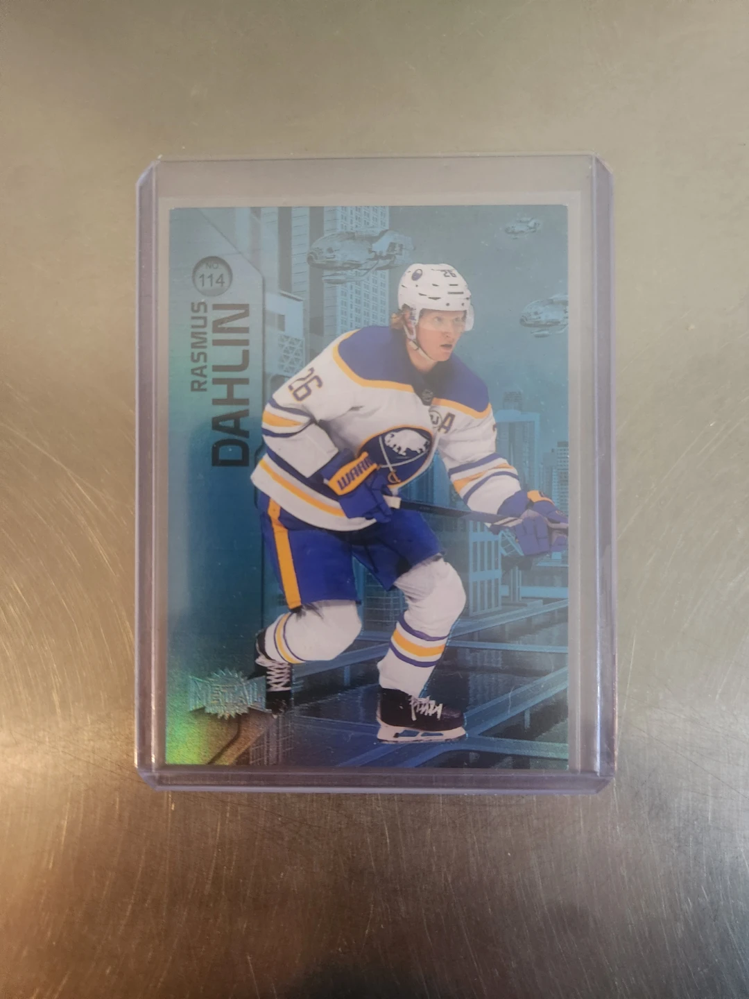 2023-24 Upper Deck Metal Universe Hockey Card - Rasmus Dahlin
