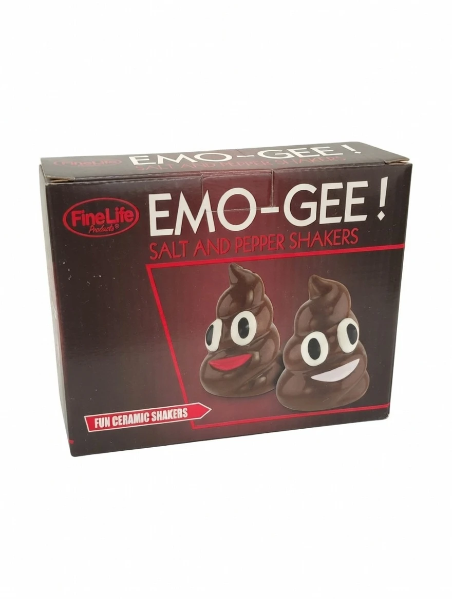 EMO-GEE! Salt and Pepper Shakers