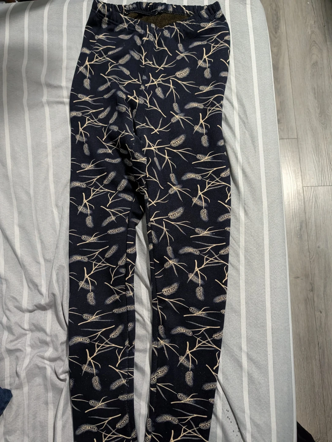 Printed Winter-Warm Thick Leggings - photo 2