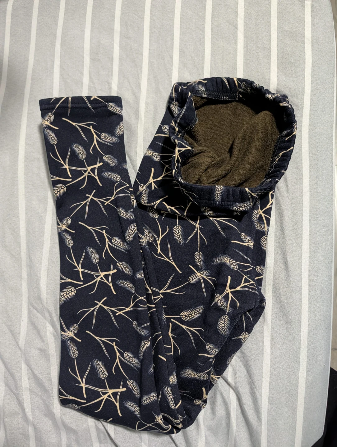 Printed Winter-Warm Thick Leggings - photo 4