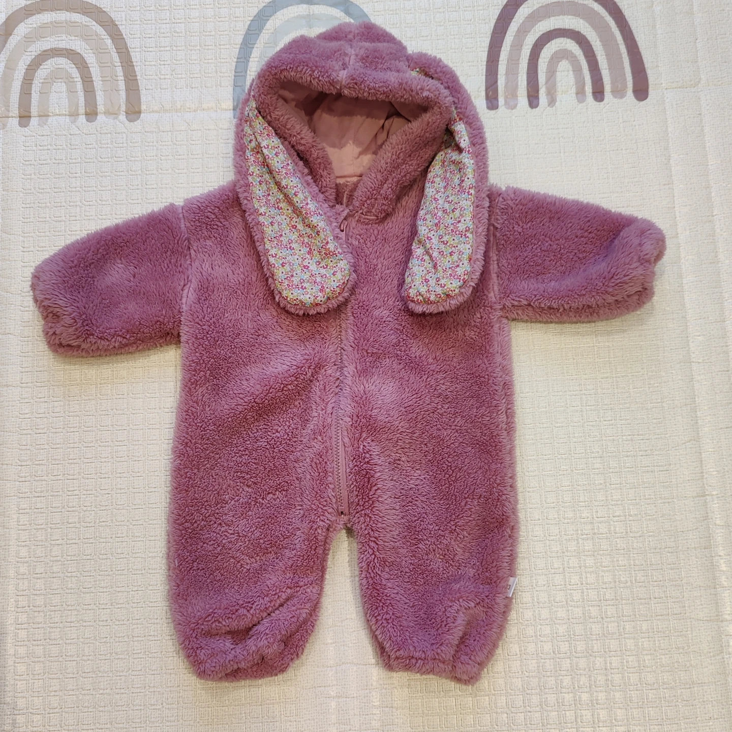 Easter Baby Bunny Fleece Suit