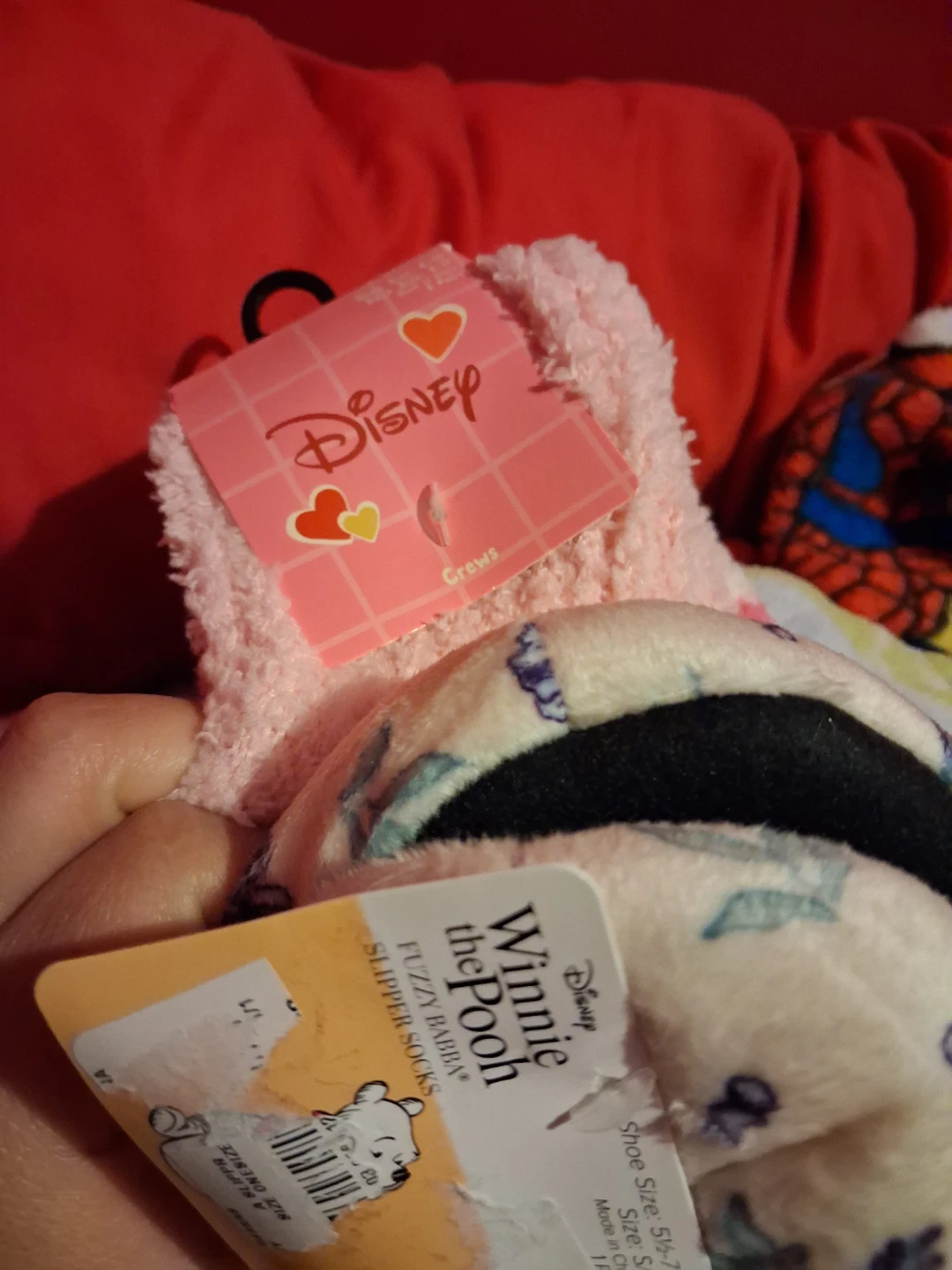 Winnie the Pooh Fuzzy Babba Slipper Socks Set - photo 2