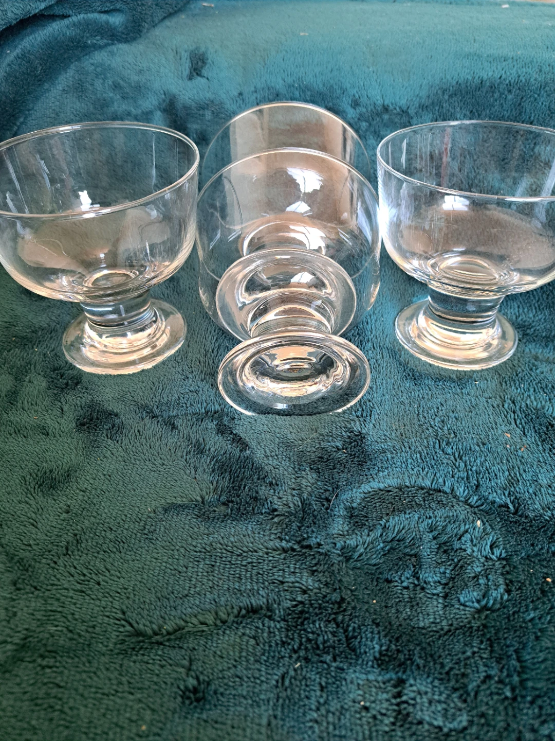 Set of 8 Clear Glass Dessert Cups - photo 3
