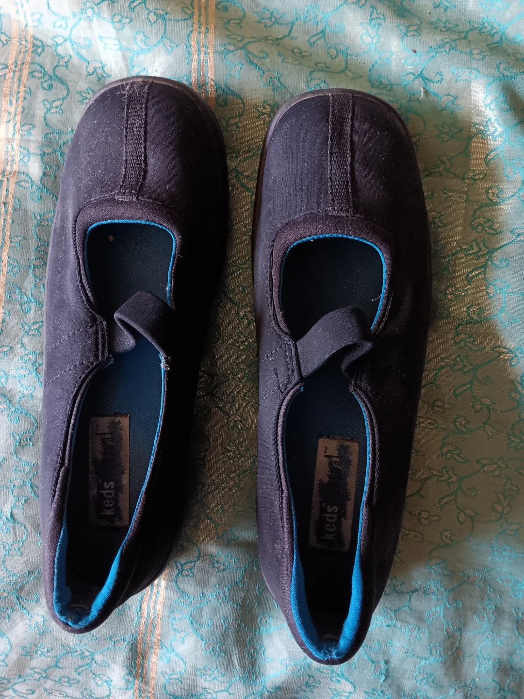 "🏆" Women's Black Canvas Mary Jane Shoes - photo 3