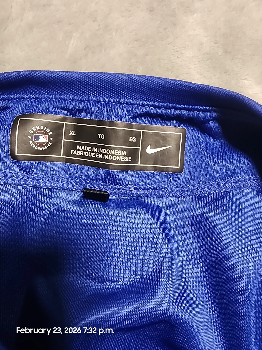Nike Toronto Blue Jays Baseball Jersey XL