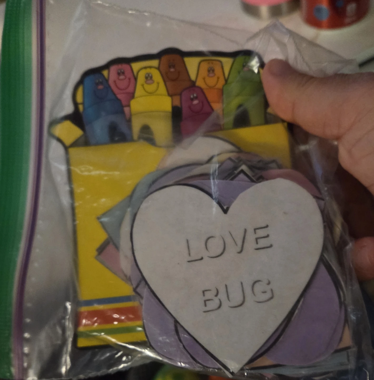 Love Bug Heart Shaped Cutouts