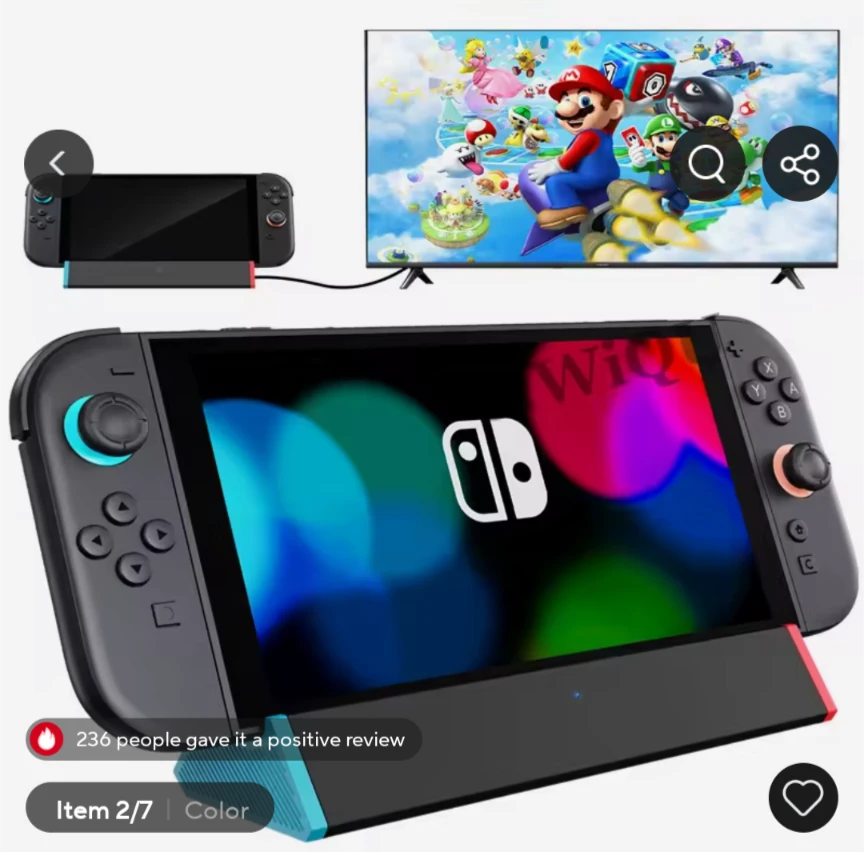 SiwiQu Nintendo Switch Docking Station with HDMI Output