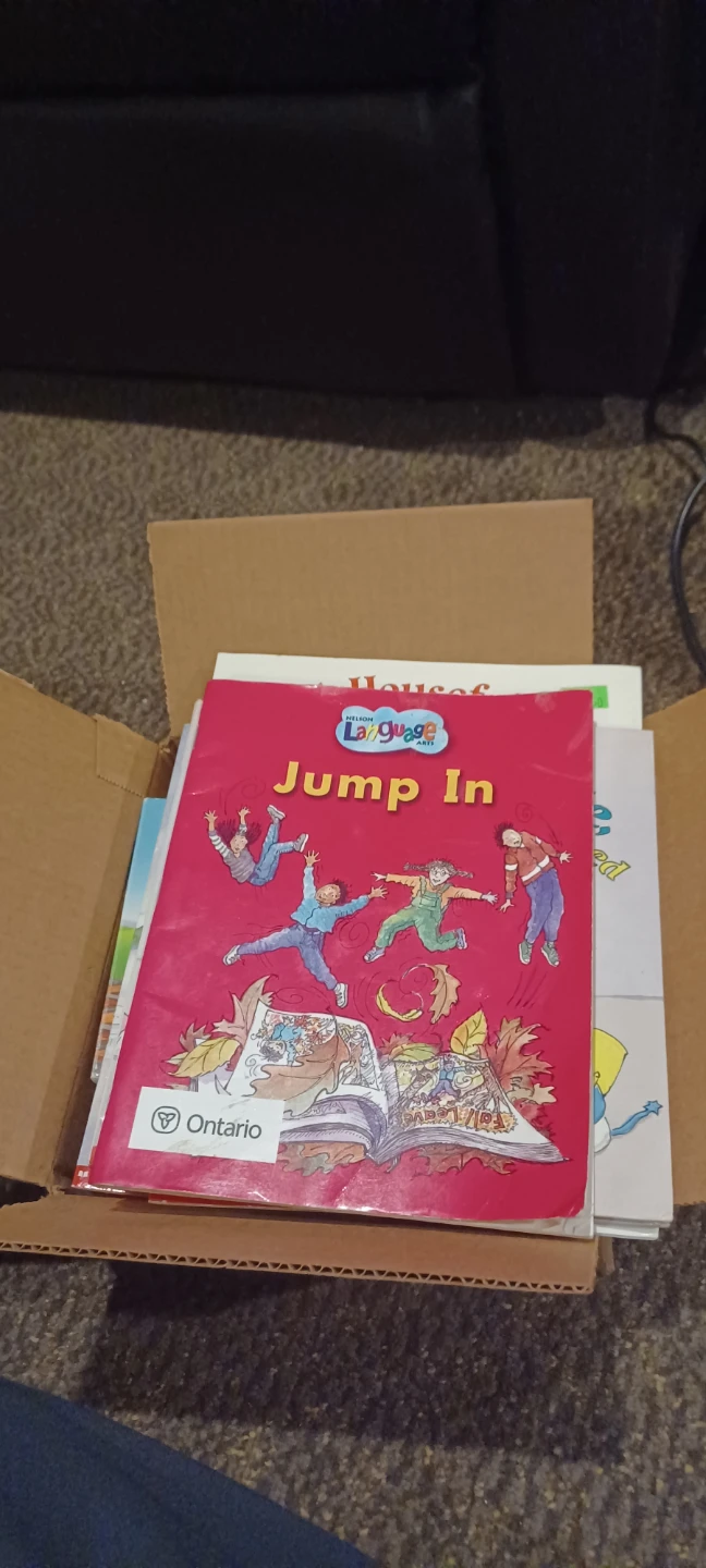 Box of children books