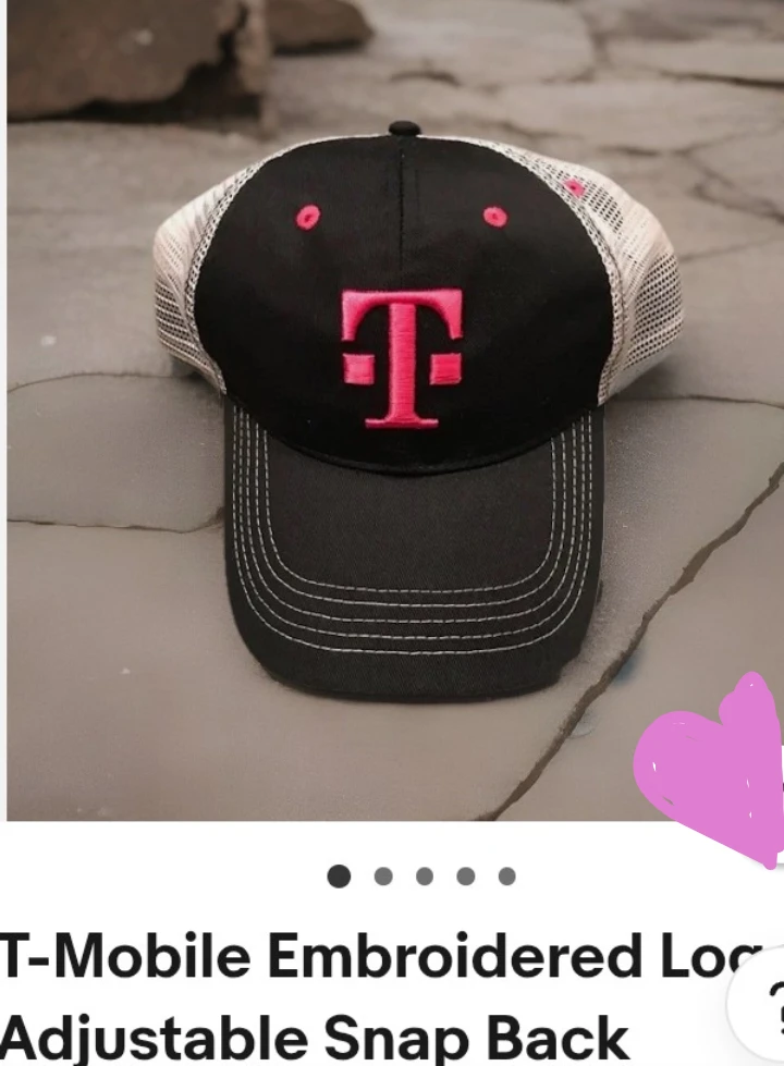 2 T-Mobile snap back cap