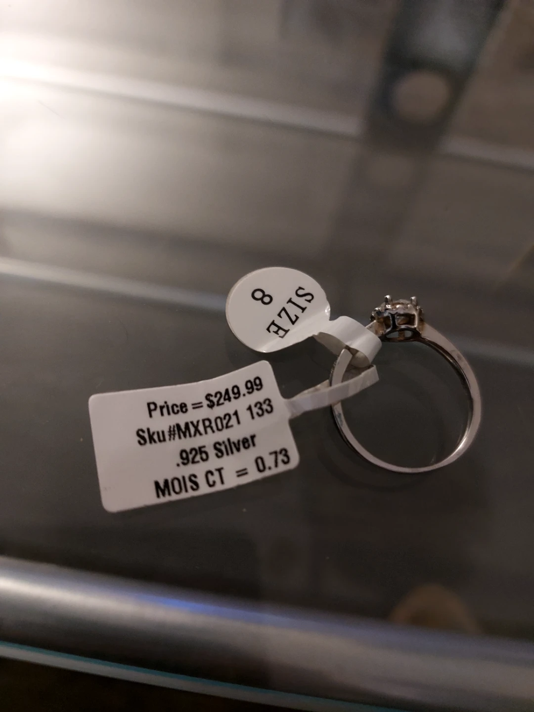 Silver Ring Size 8 $250 is American price - photo 2