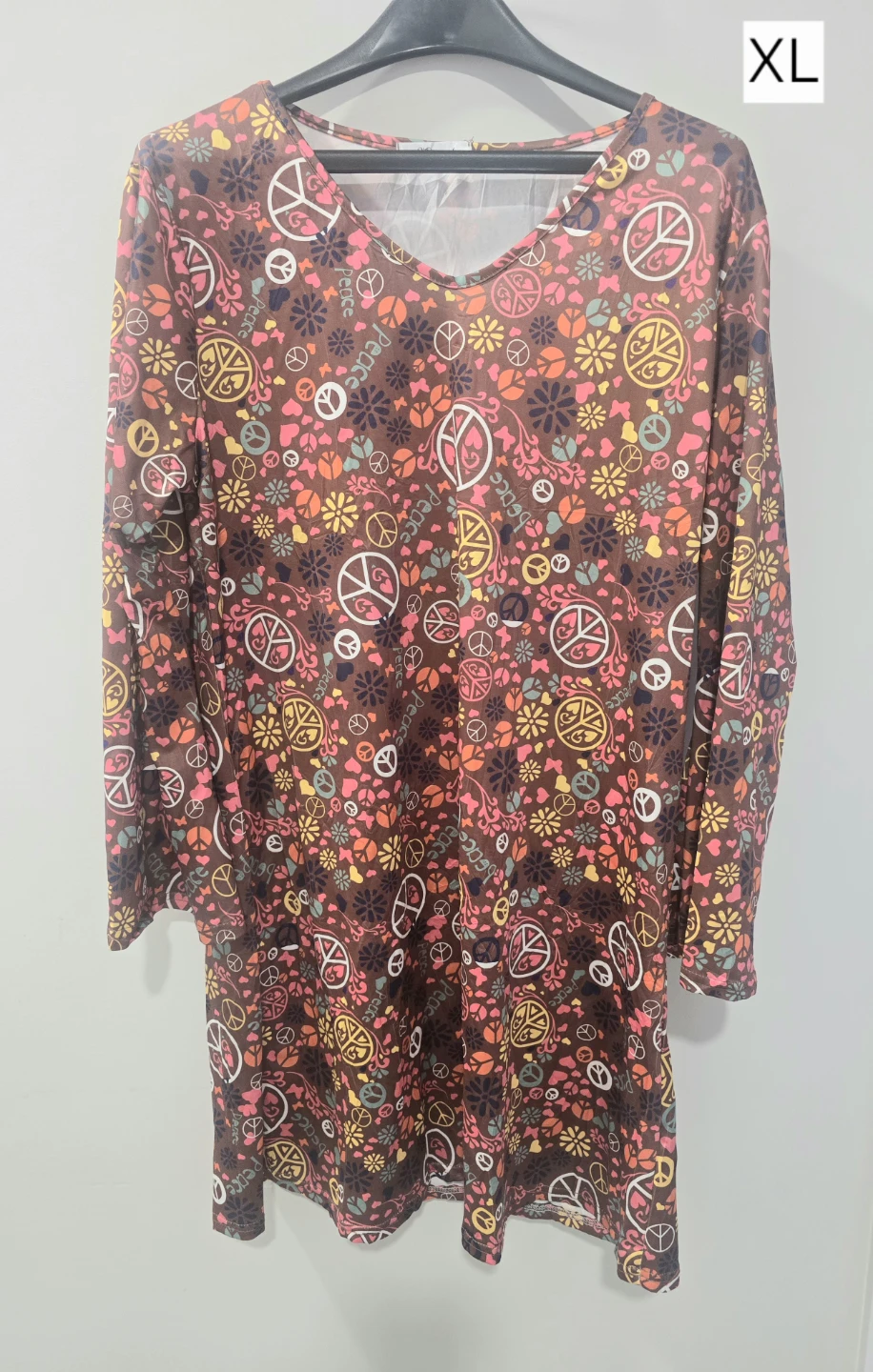 XL-Set for Women 70s 60s Disco Outfit with Accessories Adu - photo 3