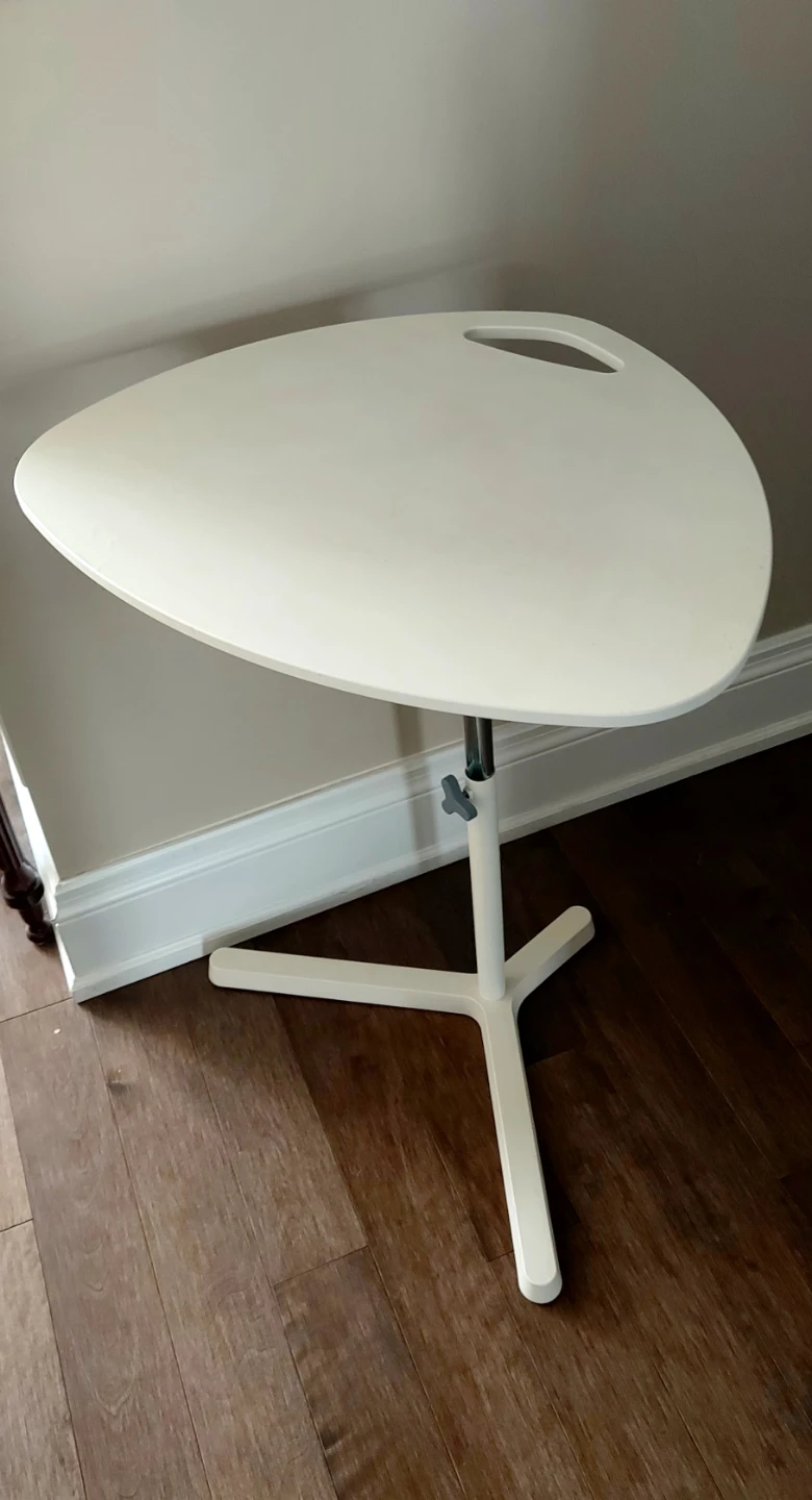Adjustable Height Side Table