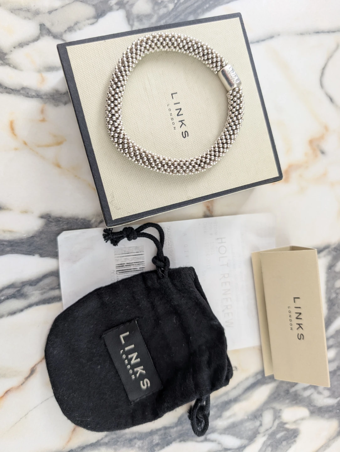 Links of London Effervescence Star Silver Stretch Bracelet - photo 2