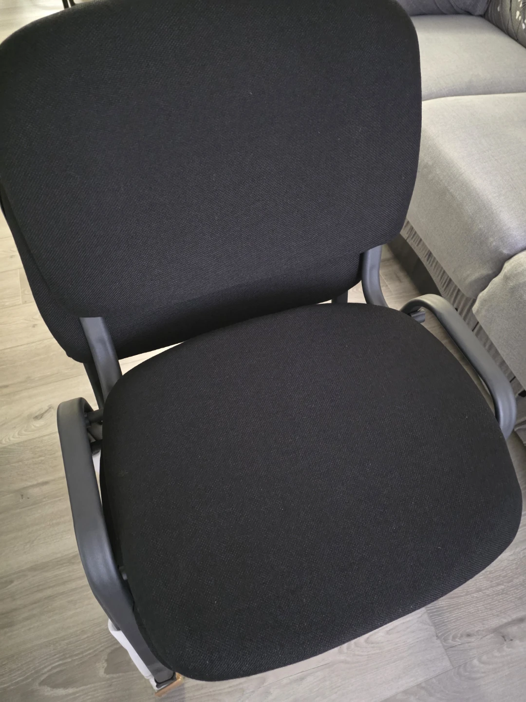 New Black Stackable Conference Chairs (Set of 5) - photo 4