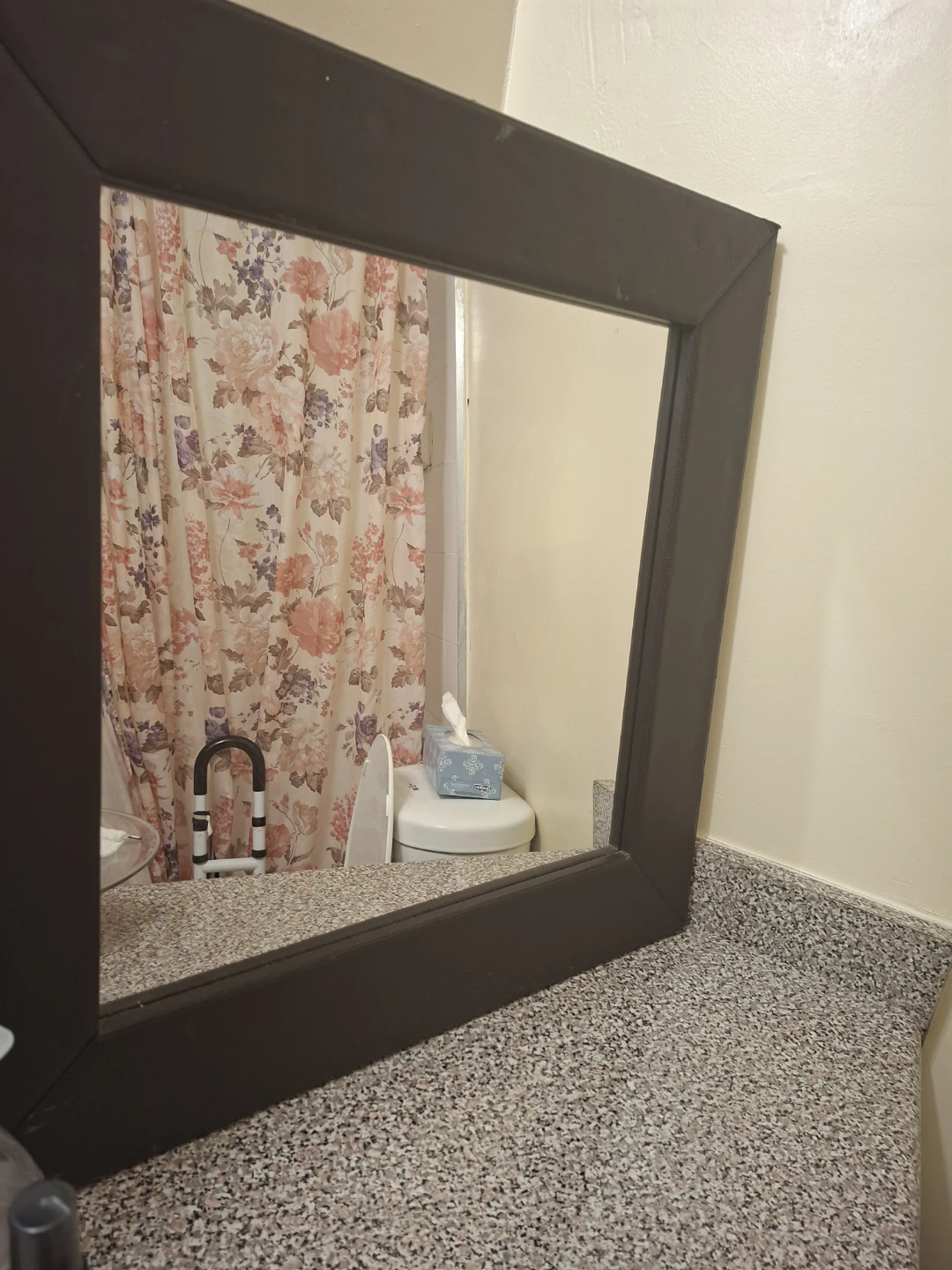 ❤️ Dark Brown Framed Mirror - photo 3