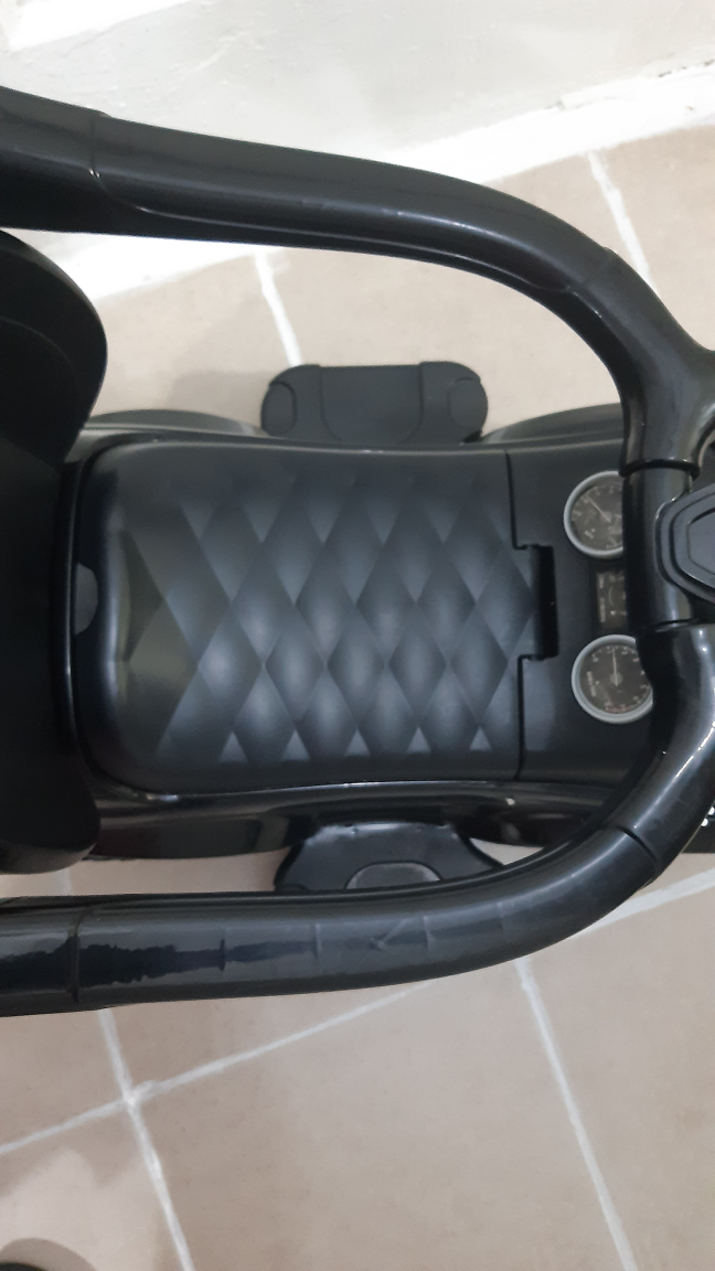 Black Kids Ride-On Car with Push Handle - photo 4