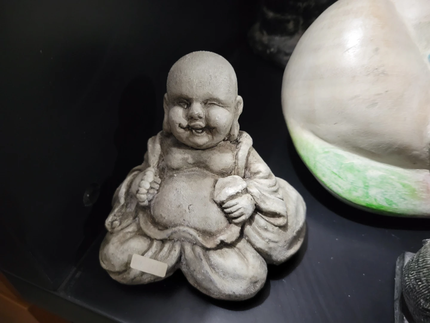 Stone Carvings: Buddha, Cat, Otter, and Inuit Figures - photo 5