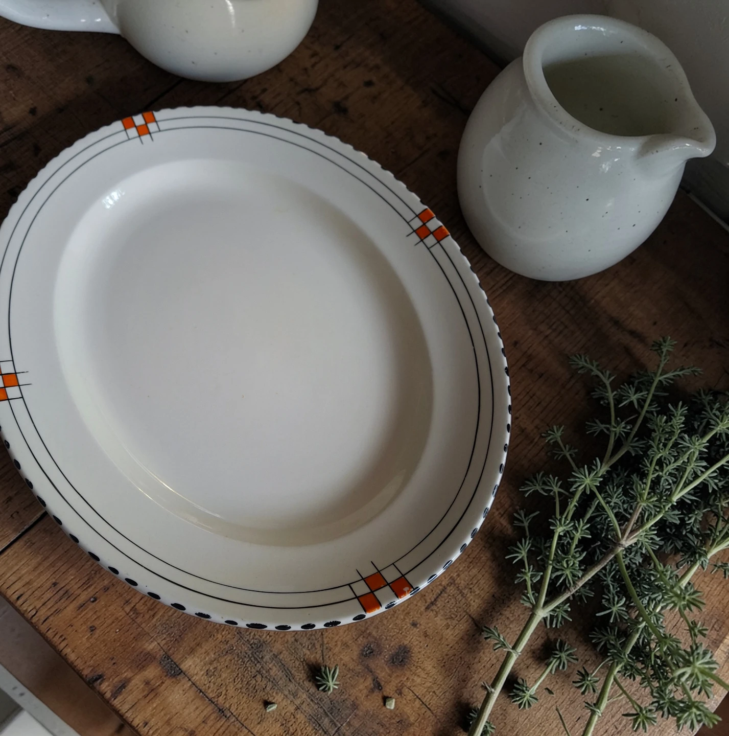 Burleigh Ware Art Deco Platter