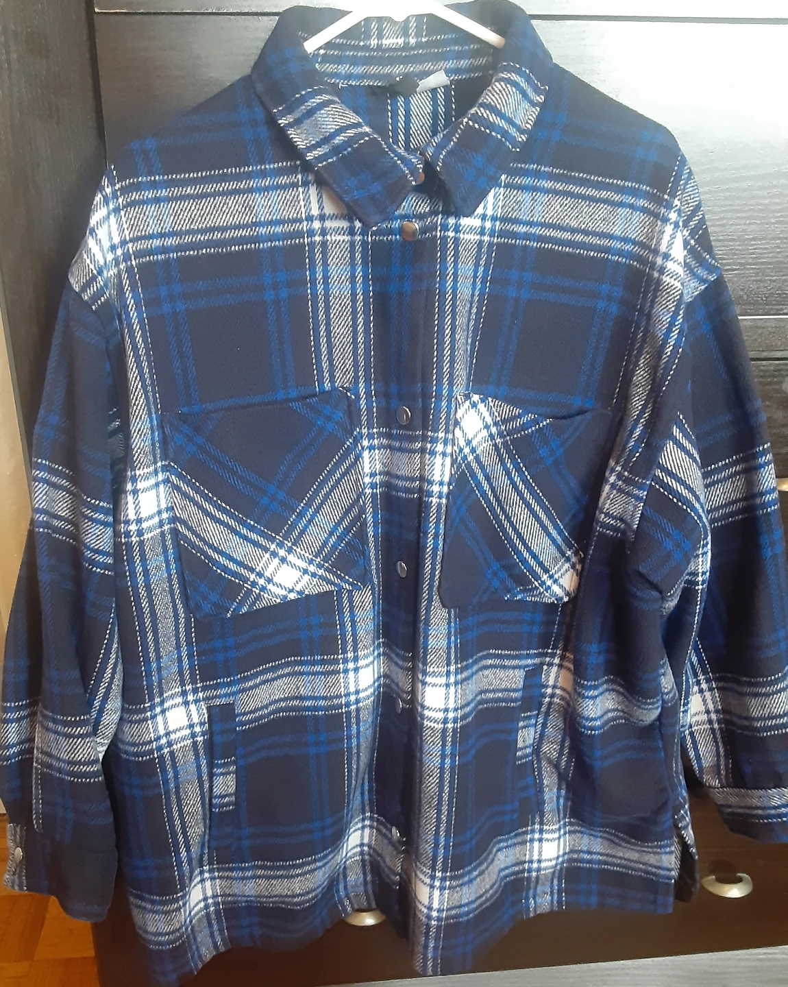 Divided Flannel Shirt Jacket - photo 4