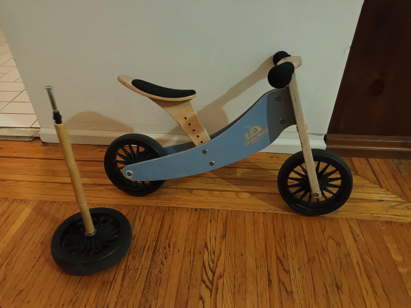 Kinderfeets Wooden Balance Tricycle / Bike - photo 2