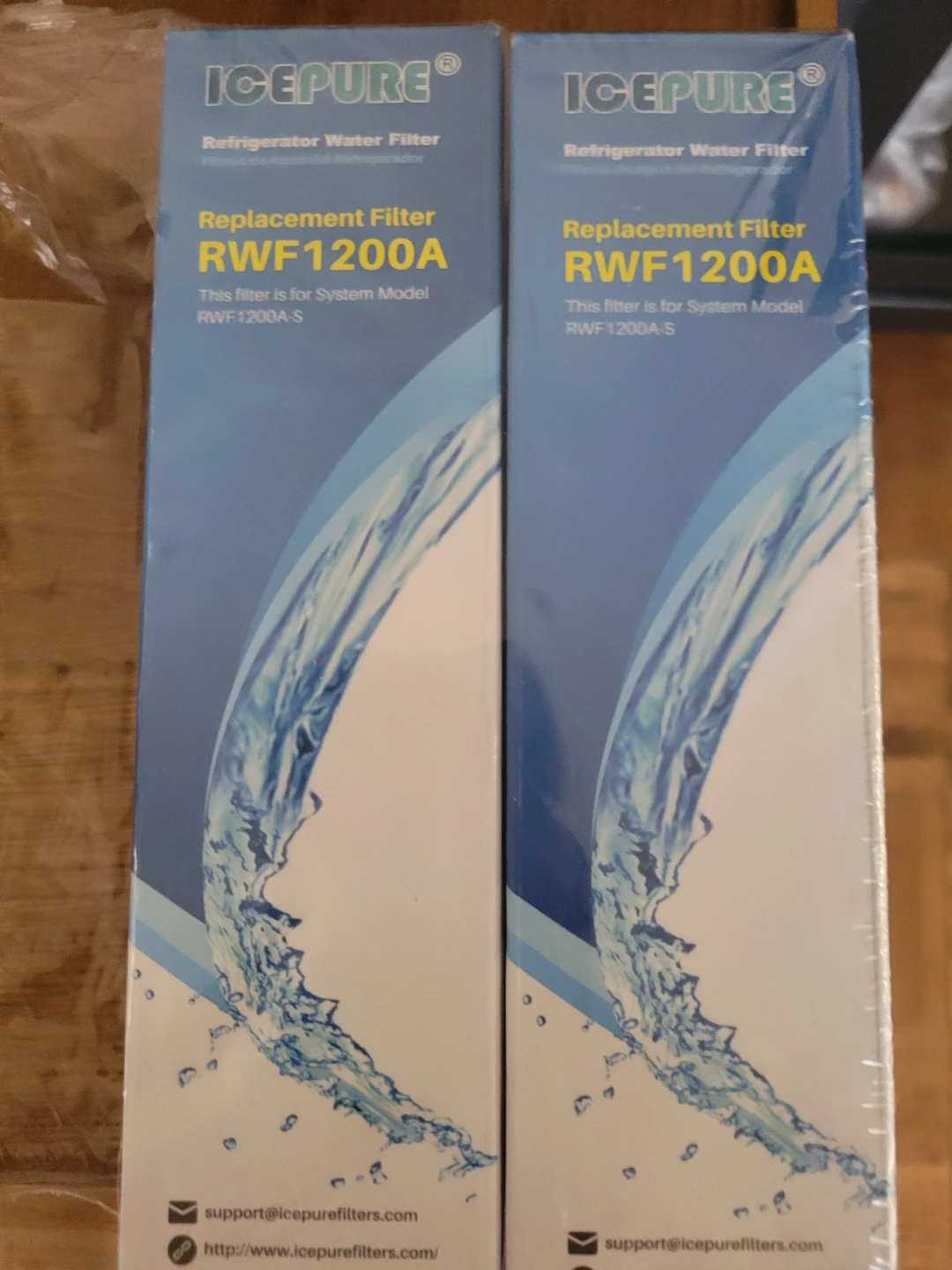 ICEPURE RWF1200A Refrigerator Water Filter (2-Pack)