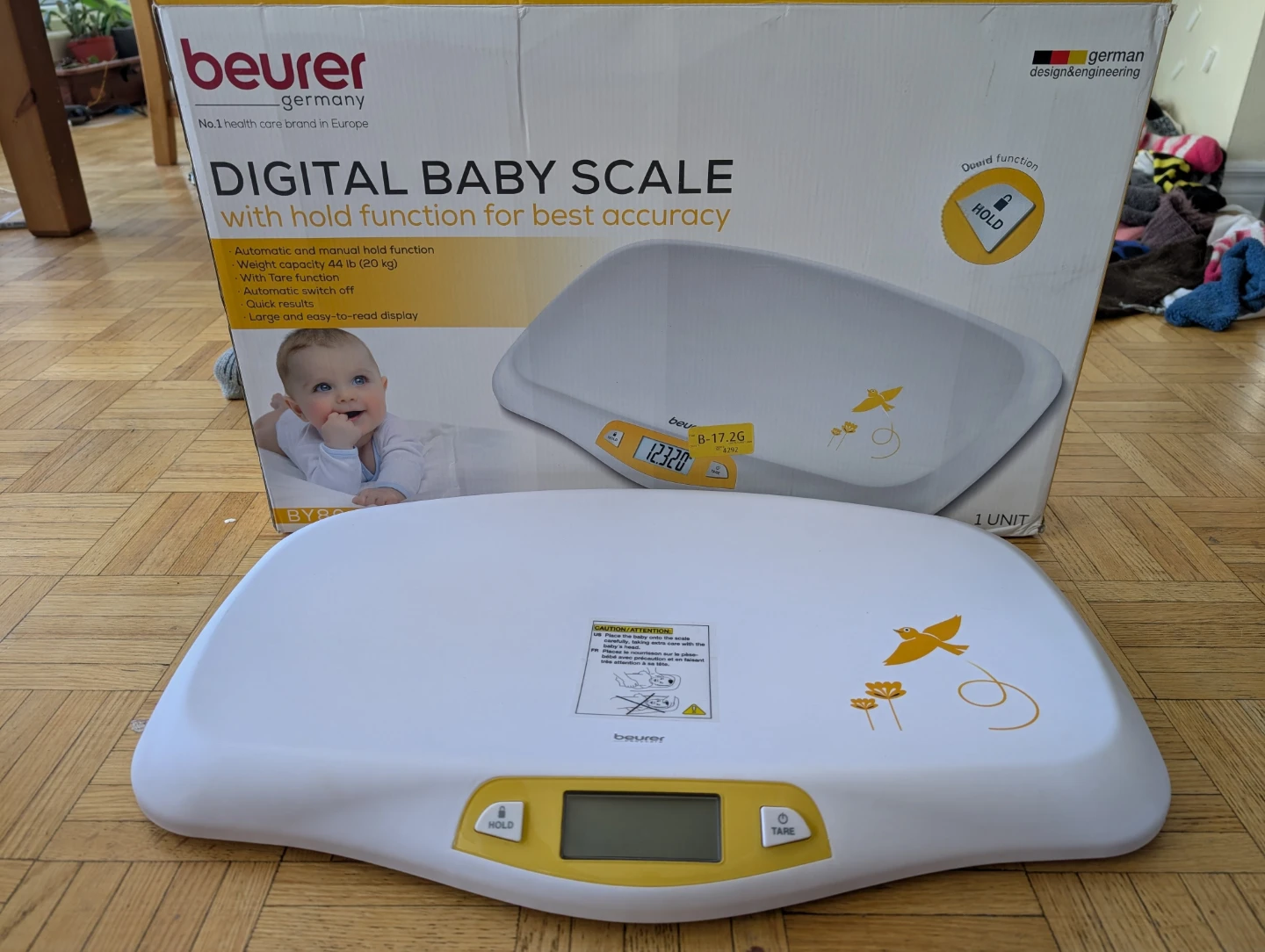 Beurer Digital Baby Scale with Hold Function