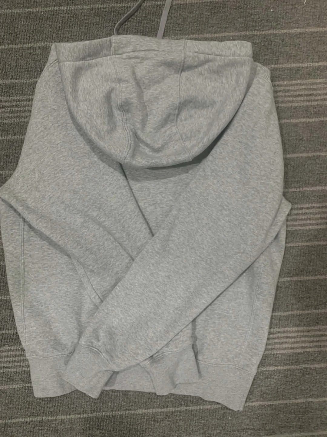 Nike Sportswear Club Fleece Hoodie - Heather Grey Size S - photo 2