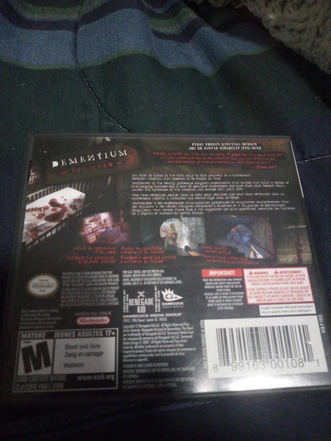 Dementium: The Ward Nintendo DS Game - photo 3