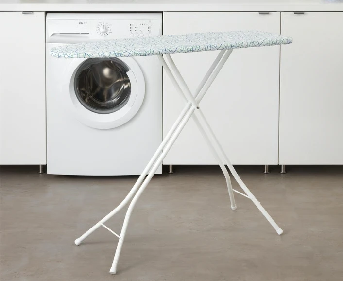 Folding Ironing Board with Patterned Cover - photo 3