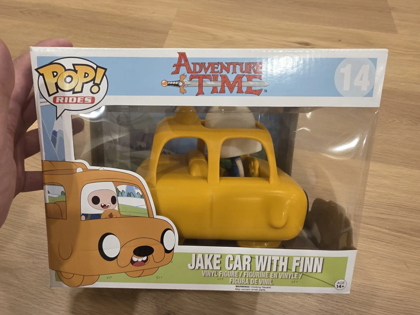 Funko Pop! Rides Adventure Time Jake Car with Finn #14