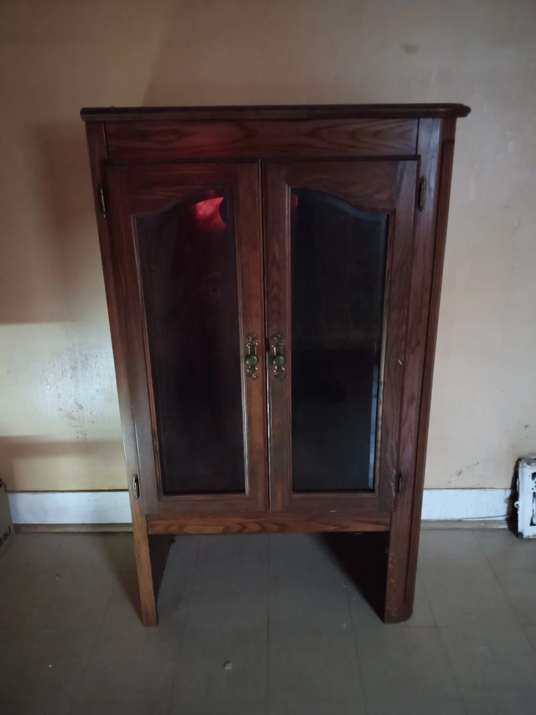 Shermag Wood Display Cabinet