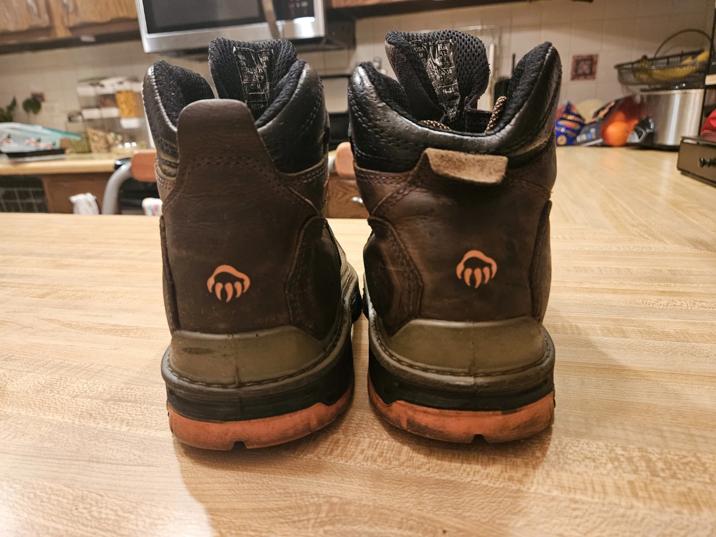 Wolverine Men's Brown Leather Work Boots - photo 5