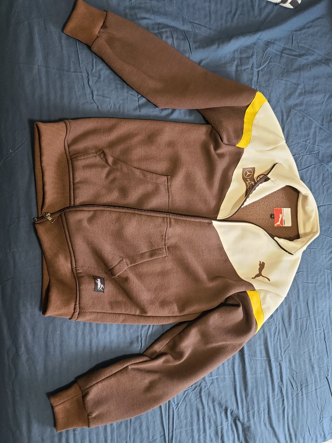Puma Mercedes-Benz Zip-Up Track Jacket - photo 2