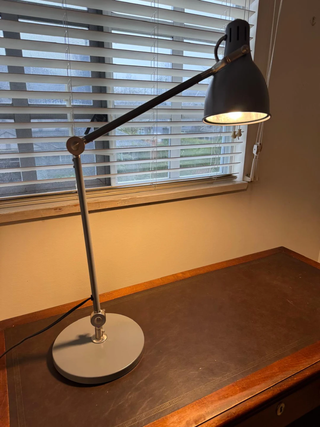 IKEA AROD Grey Adjustable Desk Lamp