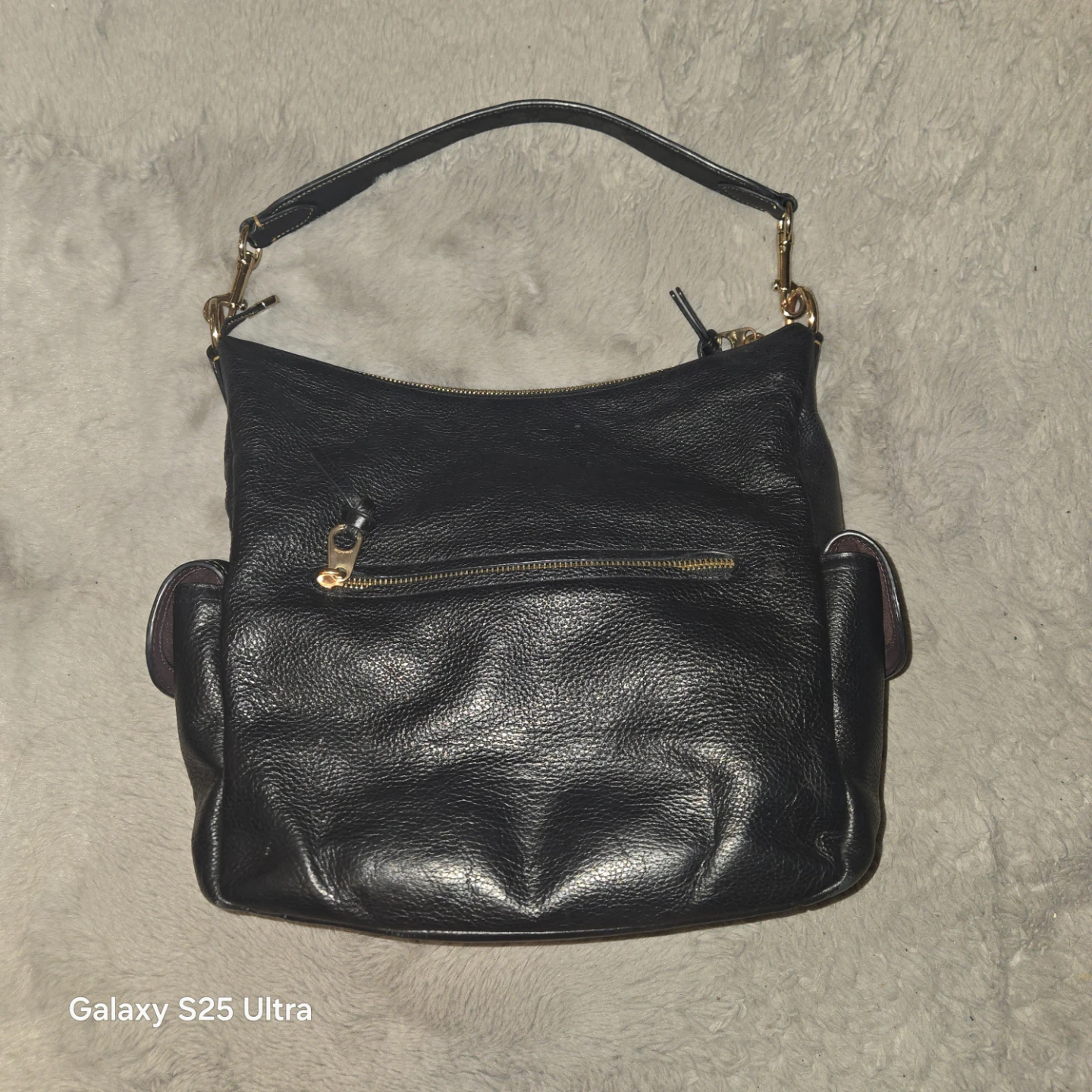 Coach Black Leather Shoulder Bag - photo 2