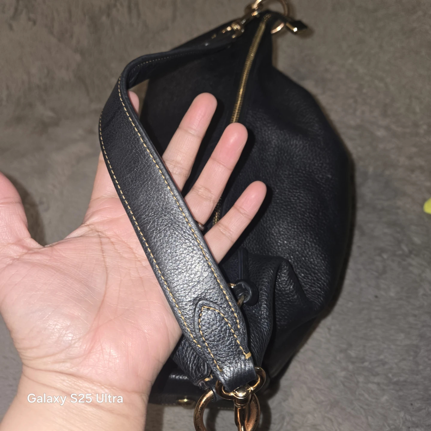 Coach Black Leather Shoulder Bag - photo 4
