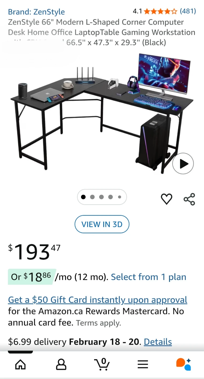 L-Shape Desk