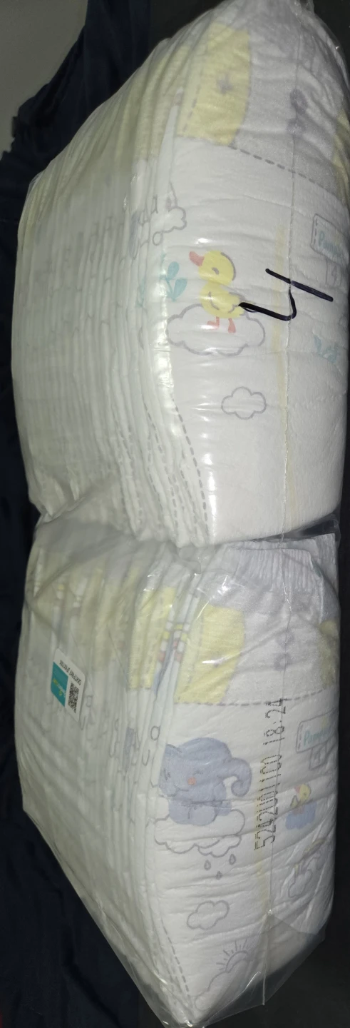 Pampers Size 4 (58 diapers in pack)
