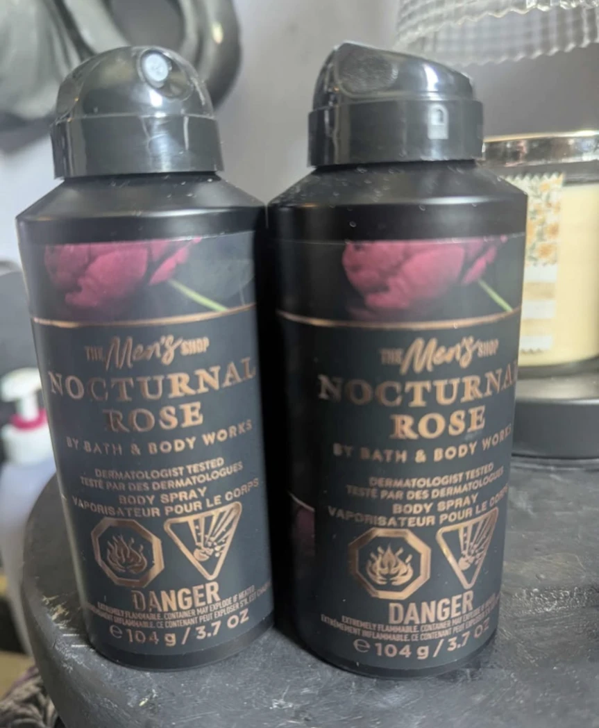 Nocturnal rose body spray unisex bath body works